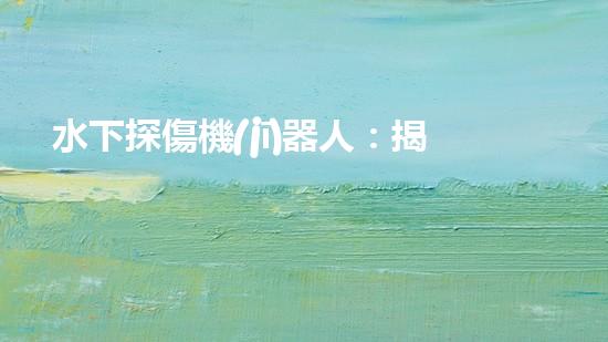 水下探傷機(jī)器人：揭秘海底奧秘，誰(shuí)是最強(qiáng)的守護(hù)者？